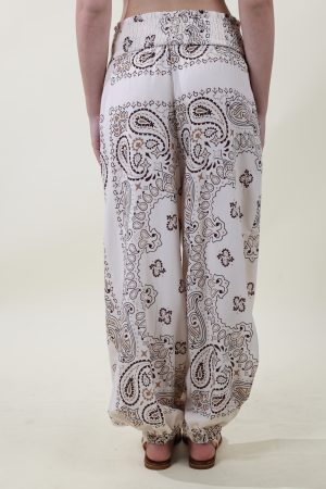 Pantalone BANDANA burro #9745