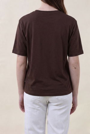 T-shirt MORBIDA cioccolato #9783