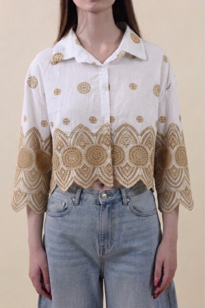 Camicia CANNES beige #9758