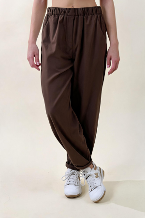 Pantalone LEGGERO cioccolato #9734