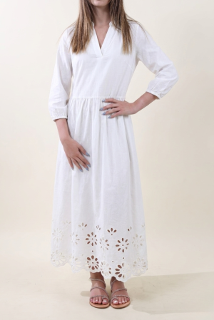 Abito AMALFI bianco #9754