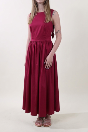 Abito FIOCCO rosso india #9749