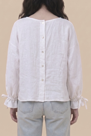 Blusa MEDITERRANEO bianco #9785