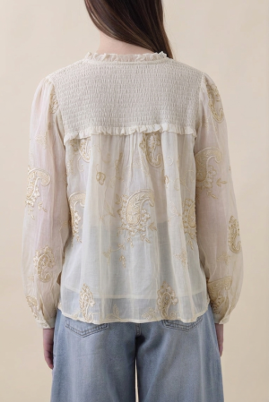 Blusa CELESTE beige #9760