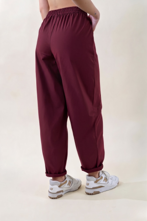 Pantalone LEGGERO rosso india #9734