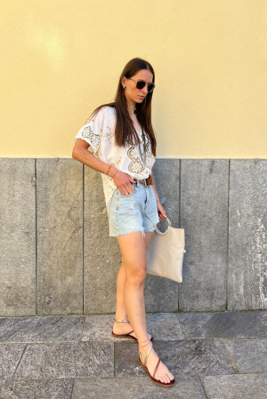 camicia CALIENTE bianco #9791