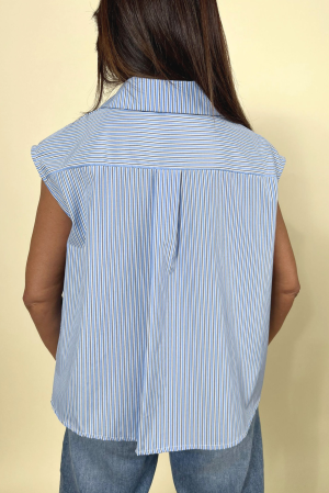 camicia CAPRI celeste #9794