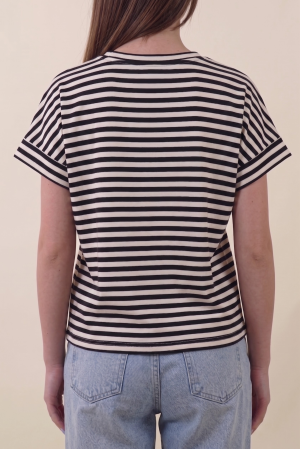 T-shirt SAINT TROPEZ cioccolato #9798