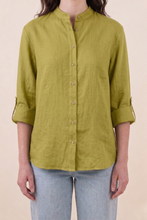 Camicia MEDITERRANEO avocado #9784
