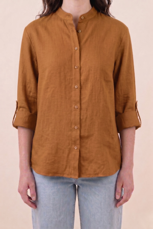 Camicia MEDITERRANEO cuoio #9784