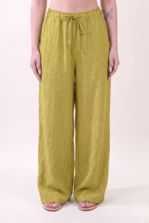 Pantalone MEDITERRANEO avocado #9786