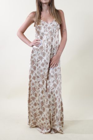 Abito FLORAL beige #9716