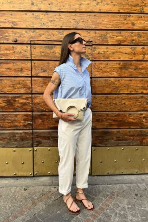 camicia CAPRI celeste #9794