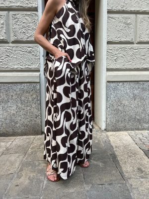 pantalone MORBIDO cioccolato #9852
