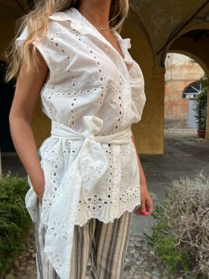 camicia LAMPEDUSA panna #9819